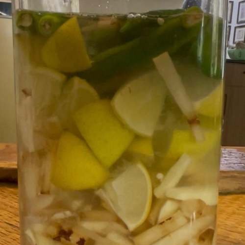 4. Mahali (Sarasaparilla) lemon & green Chilli